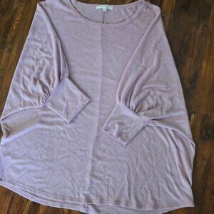 size large pink sweater